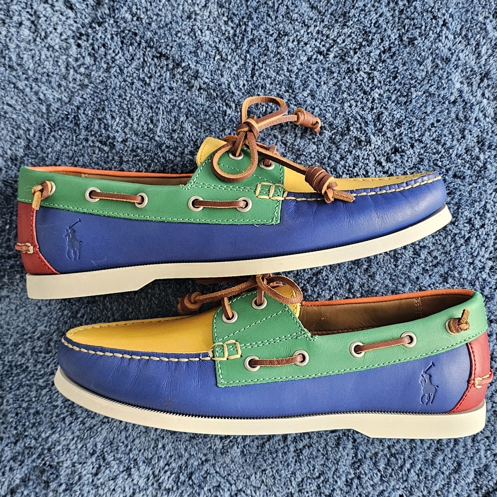 Polo by Ralph Lauren Colorful Boat Shoes for Men